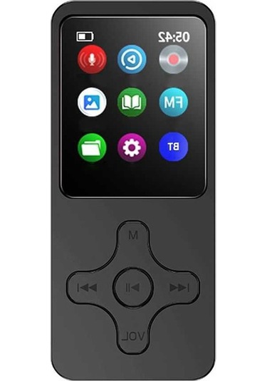 Flybuy Bluetooth 4.0 Mp3 Mp4 Çalar, Taşınabilir Hoparlör, Fm Radyo, E-kitap Okuyucu, Çoklu Dil Destekli Hifi Ses Kalitesi, 16g-128g Depolama