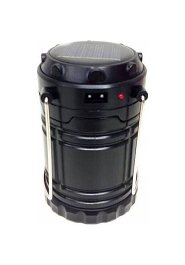 Mobee Solar Şarjlı Güneş Enerjili Fan Kamp Feneri Güneş Paneli Mavi