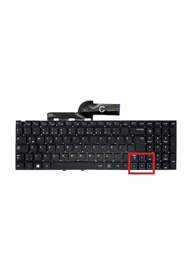 Samsung Uyumlu Np300E5Z, Np300E5Zh SİYAH KLAVYE K-SA14