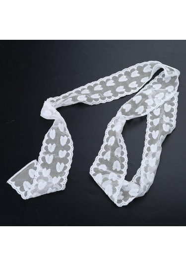 Kadın Pastoral Stil Saç Tokaları Zarif Kız Dar Uzun Eşarp Moda Al Diğer