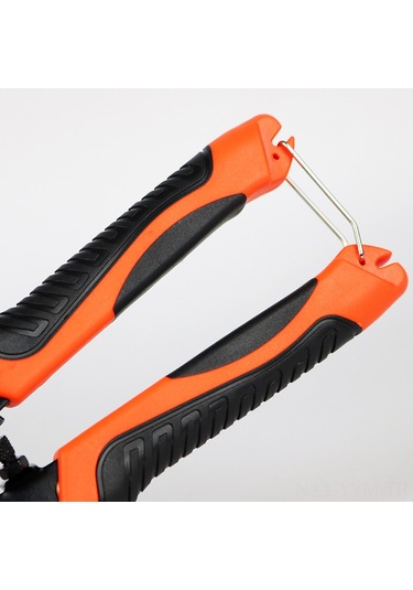 Geeksen 8" Mini Çelik Kesici - Çelik Tel, Çelik Çivi, Ip Ve Plombaj Kesimi İçin Dayanıklı Crv Malzeme Alet