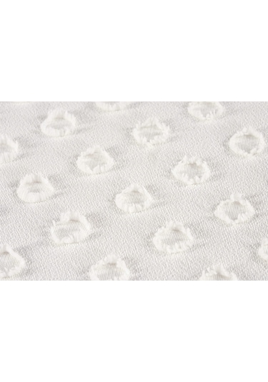 Diabella Ponpon Desenli 2 Parça Tek Kişilik Yatak Örtüsü