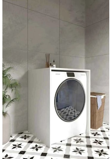 Banyo Dolabı Çamaşır Makinesi Dolabı Çok Amaçlı Banyo Dolabı