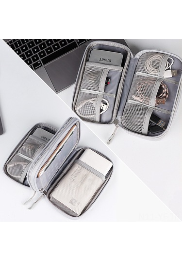 Yifomall Büyük Boylu Zeki Gri Switch Saklama Çantası - Dayanıklı Kumaş, Yumuşak Dokuma, Pratik Temizleme, Modern Tek Renk Tasarım