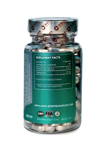 Swiss Trenavar 25 Mg 80 Kapsül