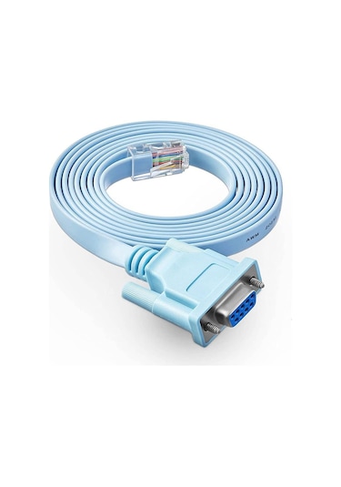 Rj45 To Rs232 Seri Com Port Cisco Consol Kablo