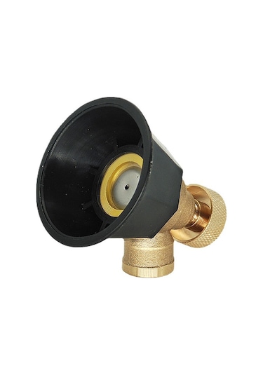 Mufunye Tarım Bahçe Sebze Bitki İlacı Gübre Spreyi: Ayarlanabilir Bakır Siyah Fırtına Sprey Başlığı - Düzenli Dağıtım