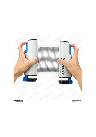 Povit Otomatik Portatif Masa Tenisi Filesi - Lks-93 Siyah