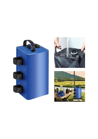 Dolıty Gölgelik Su Ağırlık Çantası Katlanır Bacak Mavi-20-l 20 L Çok Renkli