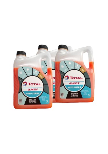 TOTAL 302-3 TOTAL GLACELF AUTO SUPRA ANTİFRİZ KIRMIZI 3 Litre