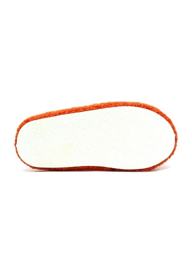 Pofuduk Arkası Lastikli Rahat Panduf Kadın Ev Terliği Yumoş Terlik Turuncu