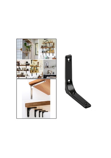 Suntek Magideal Ağır Hizmet Tipi Raf Aparatı Duvar Siyah-4" Siyah