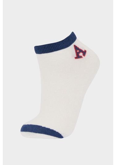 DeFacto Erkek Çocuk 5'li Pamuklu Patik Çorap E5498A8NSWT1