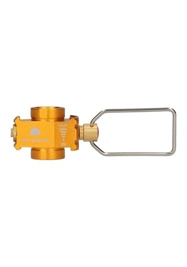 Flybuy Gaz Vana Tankı Dönüştürücü - Kamp, Balıkçılık, Skycıty Saver Plus Çok Renkli