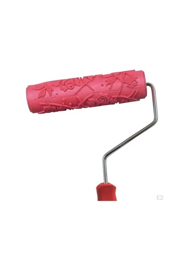 Novahub 7 İnç Kabartmalı Rulo Saplı Fırça, Kaliteli Kauçuk, Eg072t, Dıy Resim Fırça, Duvar Ve Ahşap Süsleme