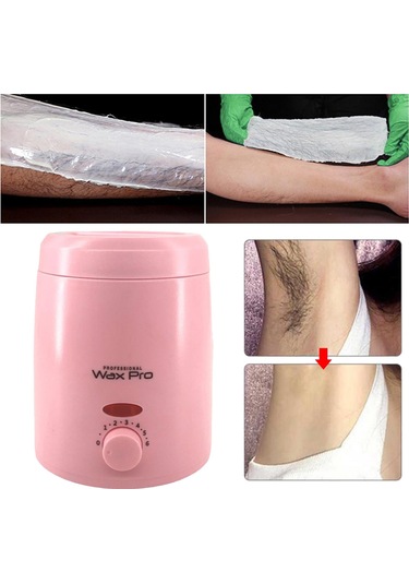 Suntek Balmumu Isınma Konteyner Epilasyon Kadın Hediye Pembe