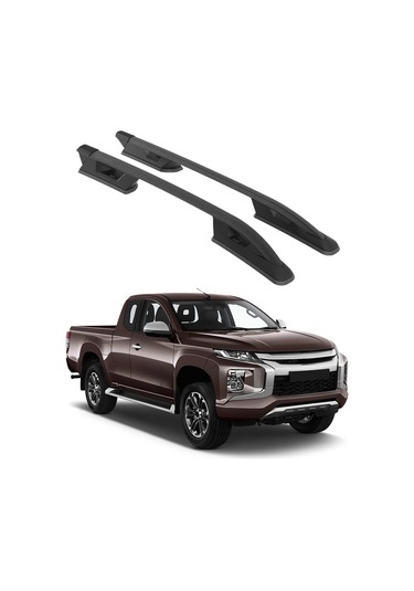 Mitsubishi L200 2006 2007 2008 2009 2010 2011 2012 2013 2014 Portbagaj Tavan Çitası Siyah