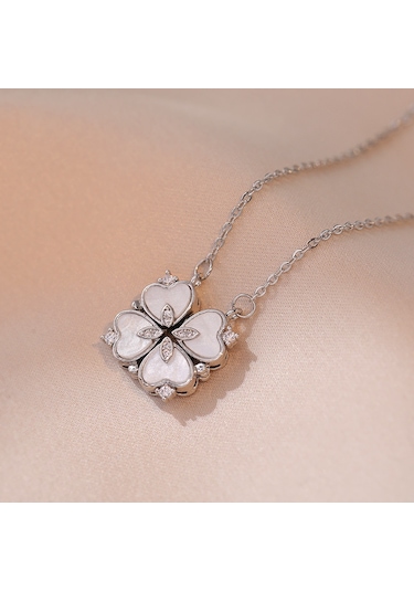 Bayan Kolye: Moda Estetiği Titanyum Çelik Kolye No.383 Çok REnkli