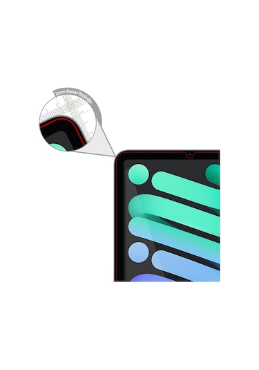 Blogy Apple Uyumlu iPad  Mini 6 Flexi Nano Ekran Koruyucu