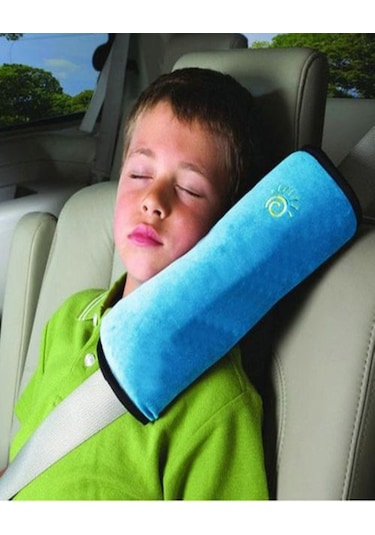 Çocuk Emniyet Kemeri Boyun Yastığı Yeşil
