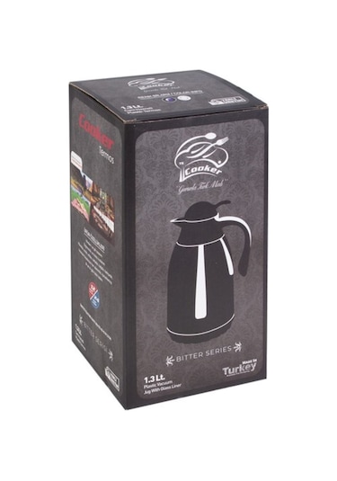 Cooker 1.3 Litre Cam Termos Beyaz Ckr2047