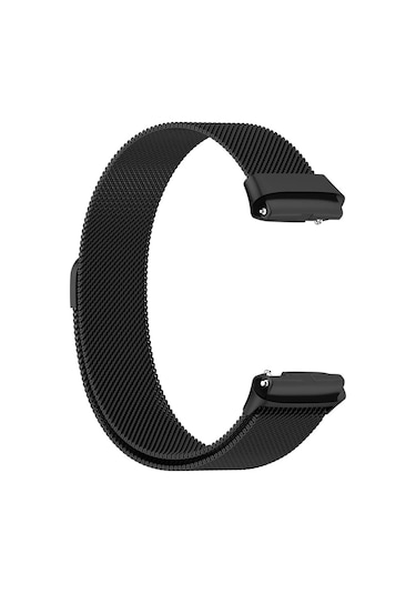 Adige Xiaomi Redmi Watch 3 Active Kordon Metal Hasır Siyah
