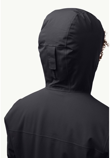 Jack Wolfskin Wisper Su Geçirmez Kadın Mont-a61893 Siyah
