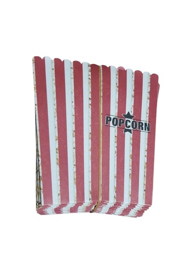 Karton Popcorn Kutu Büyük Pk:50 Adet