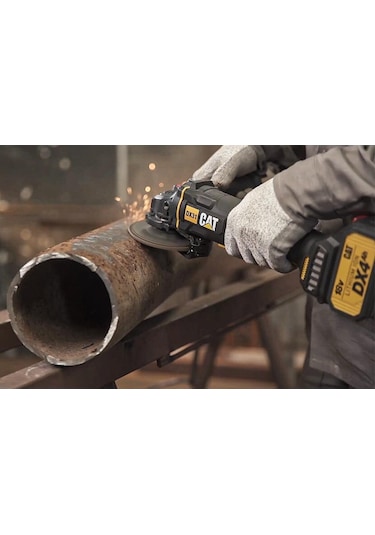 CAT DX31B 115 MM Kömürsüz Avuç Taşlama (Akü Dahil Değildir)