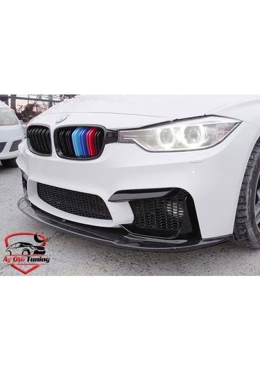 Bmw F30/f32/f36 - M3 - Ön Tampon Ön Lip - Piano Black Vakum 2012-2018