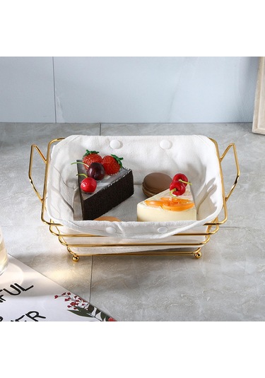 Suntek Tel Ekmek Sepeti Kolay Temizleme Demir Depolama Altın Altın Diğer