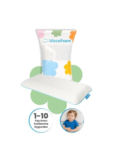 Viscofoam ViscoKidz Ortopedik Çocuk Yastığı Visco Yastık 67.5x33x6cm
