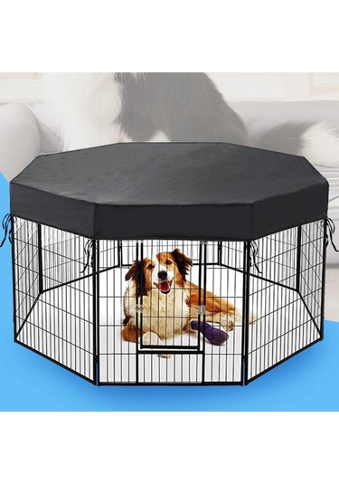 Homyl Köpek Oyun Parkı Kapağı Su Geçirmez Katlanabilir