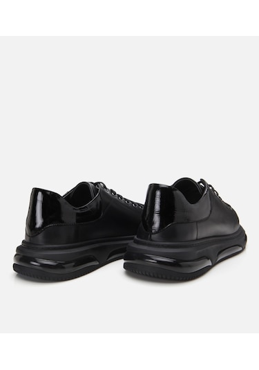 Hotiç Erkek Deri Siyah Hafif Tabanlı Spor Ayakkabı 02ayh305910a100 Siyah-black Siyah