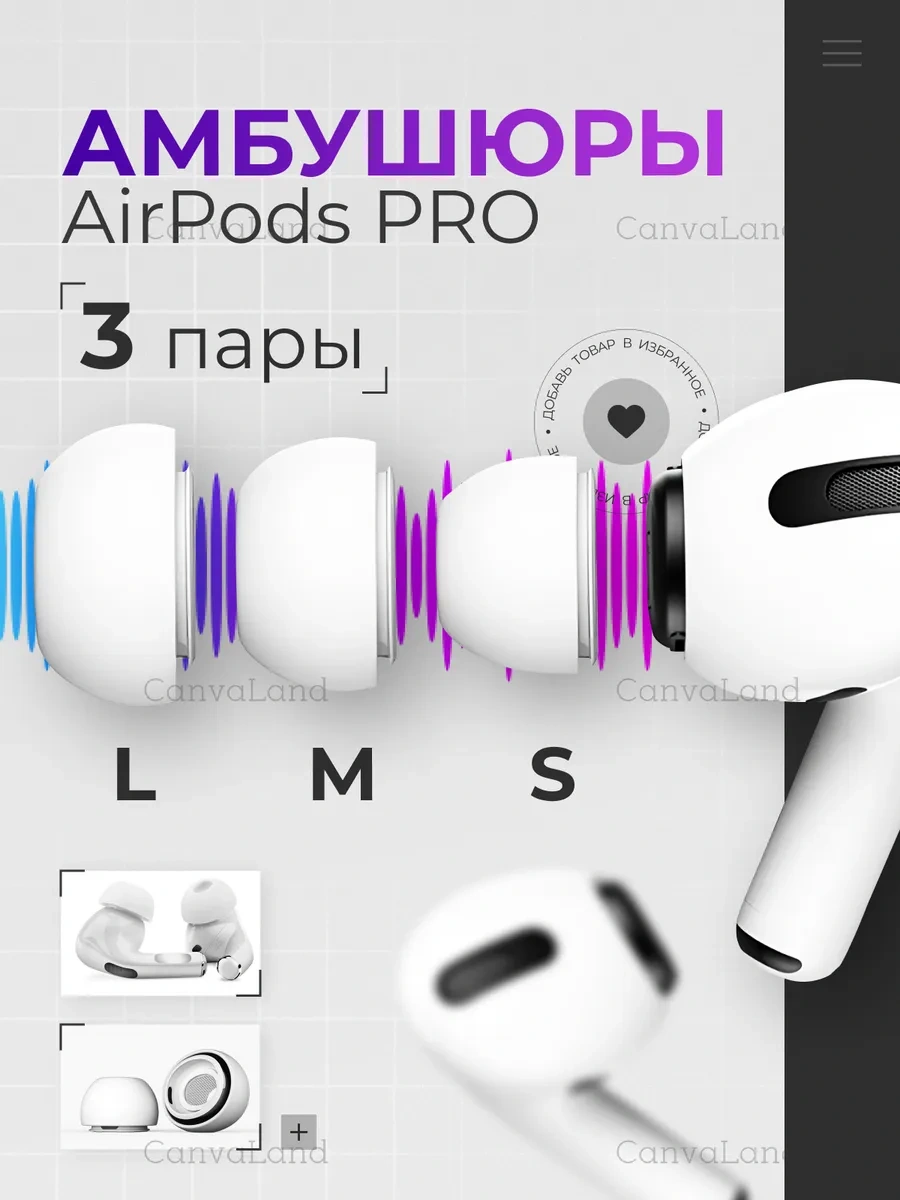 Canvaland Airpods Pro Ve Pro2 İçin Klavuzluk Pedleri 245403958 Beyaz