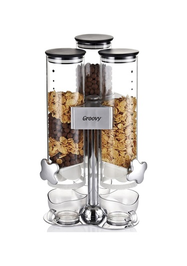 3'lü Corn Flakes Dispanseri