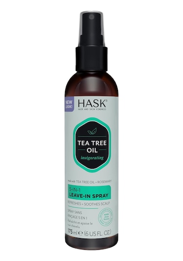 Hask Tea Tree Oil Canlandırıcı Çok Yönlü Durulanmayan Saç Spreyi 175ml