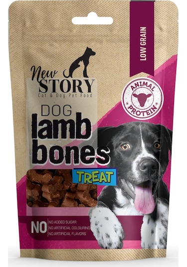 Dog Lamb Bones 3x80gr. Kuzu Etli, Köpek Ödül Maması