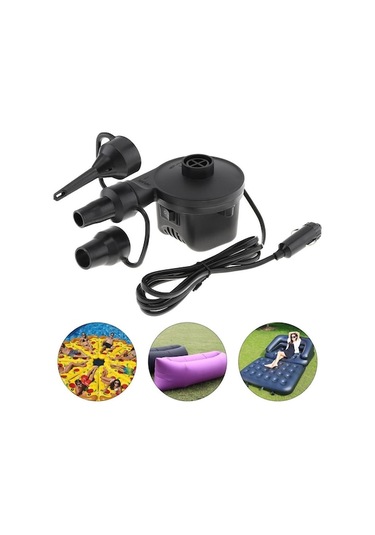 Trendooze Taşınabilir Şişme Pompası Pompa Hava Emme Elektrikli Değiştirilebilir Dc Dc Çift Amaçlı Ab 220v 12v 12v / Vv Çok Renkli