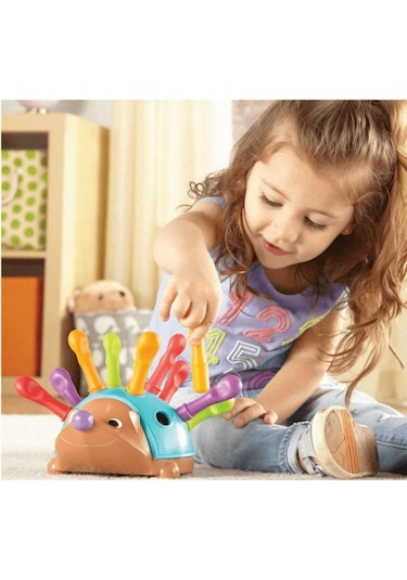 Learning Resources- Spike İnce Motor Becerilerini Ve Dengeyi Geliştiren Renkli Kirpi Oyunu