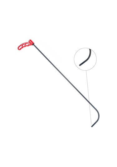 60 Cm 8mm 360 Derece Döner Başlı Yassı Kapalı Uçlu Kılıç Çubuk - S14-03