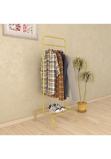Metallica Concept Tekli Gold Butik Askı Konfeksiyonel Askı Altın