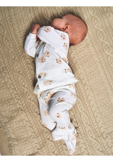 Svetik Yeni Doğanlar İçin Düğmeli Top 2'li Takım 254858740 Sütlü