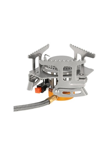 Createtech Ve Tipi Taşınabilir Seti, Renkli Pişirme Ocak Ocağı Mini Katlanır Kamp Jzr-gy Geeroyoo Gaz Çok Cep Brülör Adaptörlü 3000w + Ru Çok Renkli