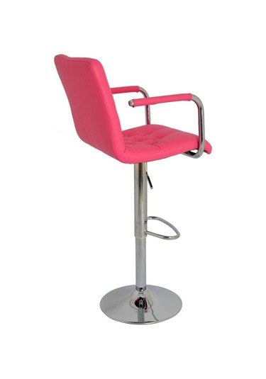 Bürocci Helen Bar Sandalyesi-Pembe-9519Q0120 Çok Renkli