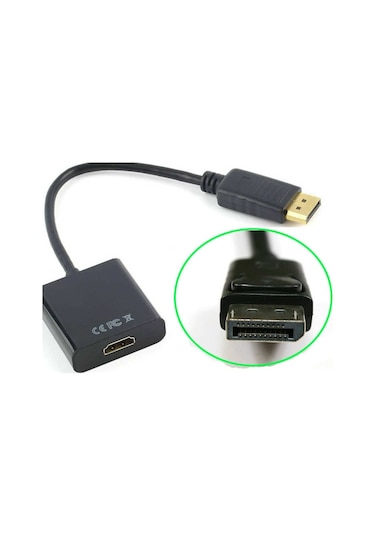 Displayport To HDMI 4556A Display Port HDMI Çevirici Dönüştürücü