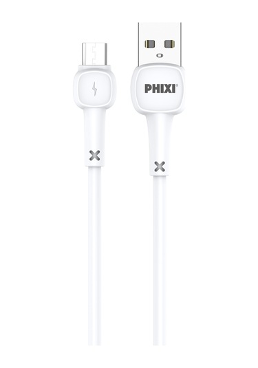 Phixi PCC511M Basic 2.1A Çift Çıkışlı Micro USB Kablolu Araç Şarj