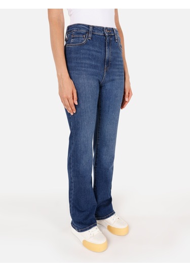 Colins 791 Monica Normal Kesim Normal Bel Genişleyen Paça Mavi Kadın Pantolon Cl1070942 Denim Colins 791 Monica Normal Kesim Normal Bel Genişleyen Paça Mavi Kadın Pantolon Cl1070942 Denim