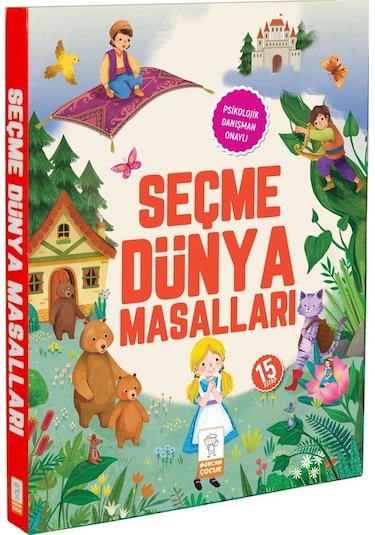 Seçme Dünya Masalları Resimli (15 Kitap Set) (5 Yaş Üstü