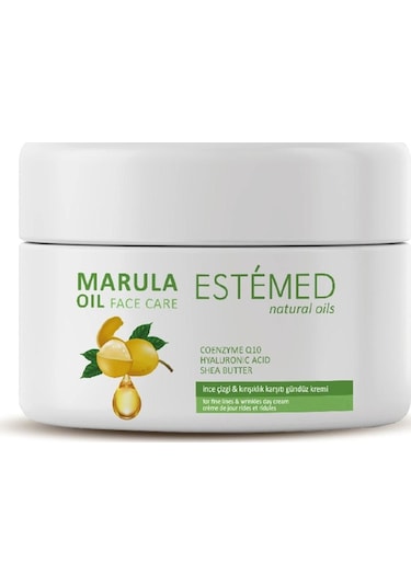 Estemed İnce Çizgi &   Gündüz Bakım Kremi & Marula Day Cream 50ml
